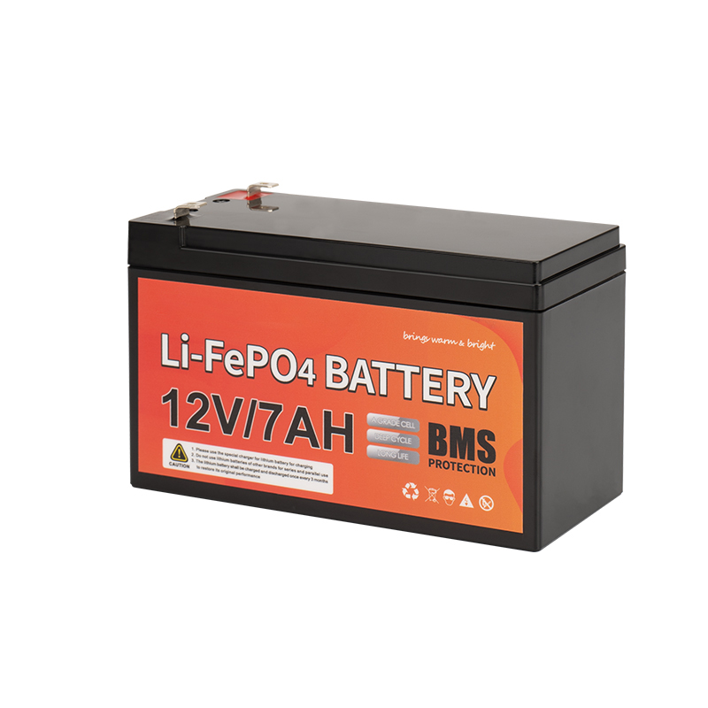 12V 7Ah Energia Biltegiratzeko Litio Bateria Pack