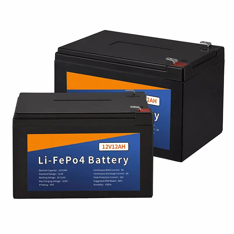 Pek Bateri Lithium Penyimpanan Tenaga 12.8V 12Ah