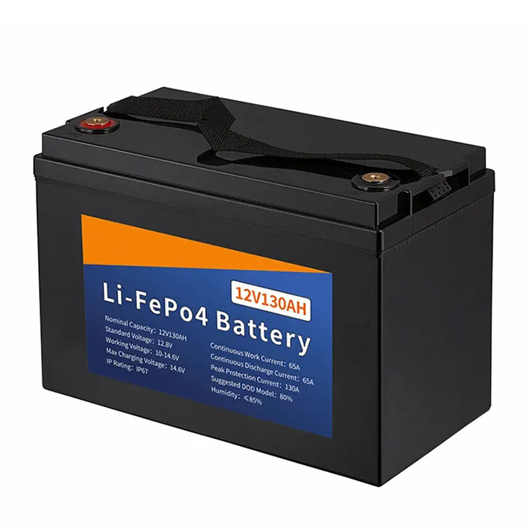 12.8V 130Ah Energia biltegiratze litiozko bateria paketea
