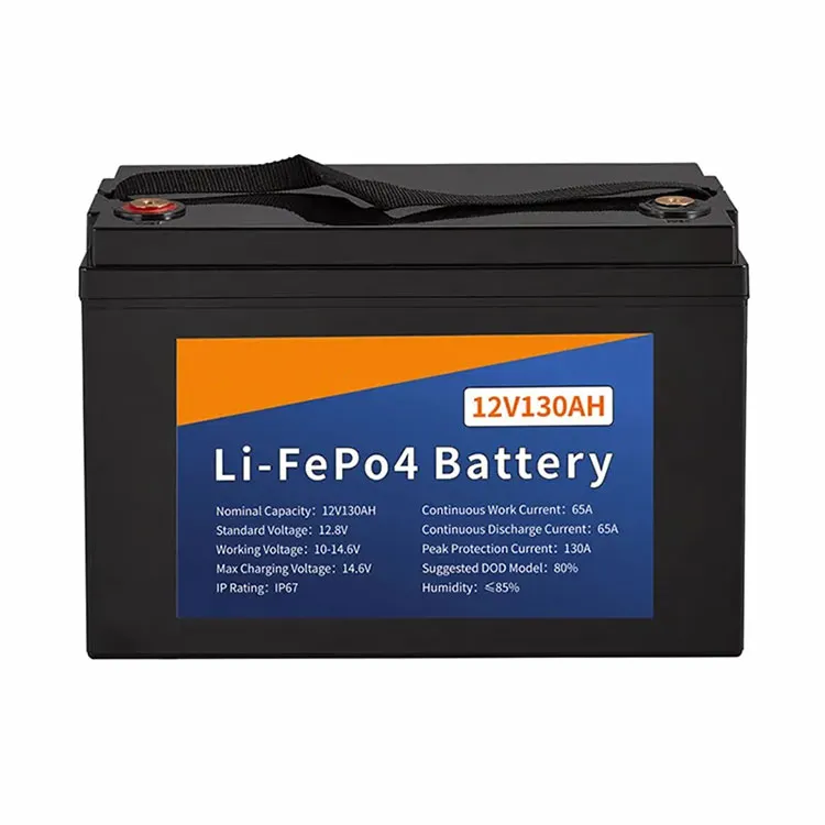 Pek Bateri Lithium Penyimpanan Tenaga 12.8V 130Ah