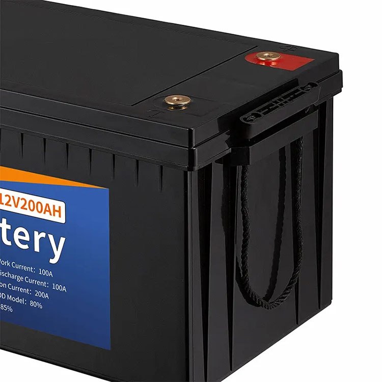 12.8V 200Ah energia biltegiratzea Litiozko bateria paketea