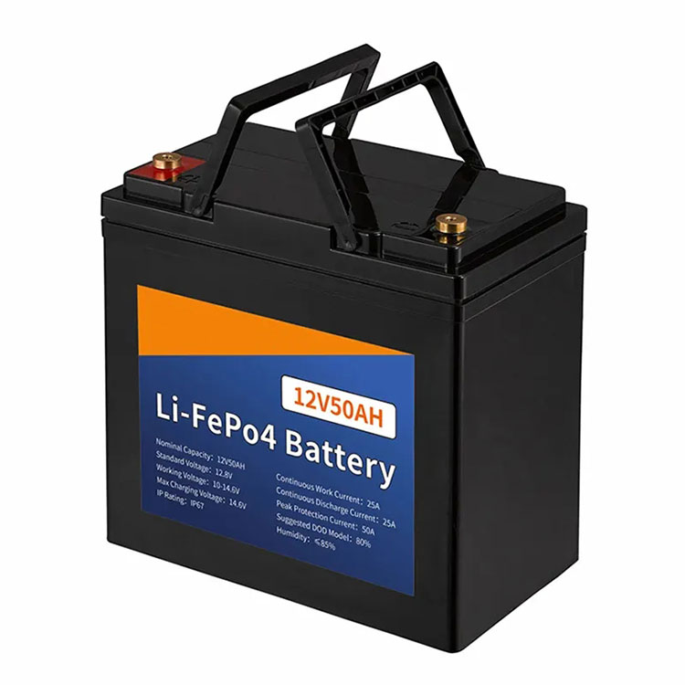 12.8V 50Ah Energia Biltegiratzeko Litio Bateria Pack