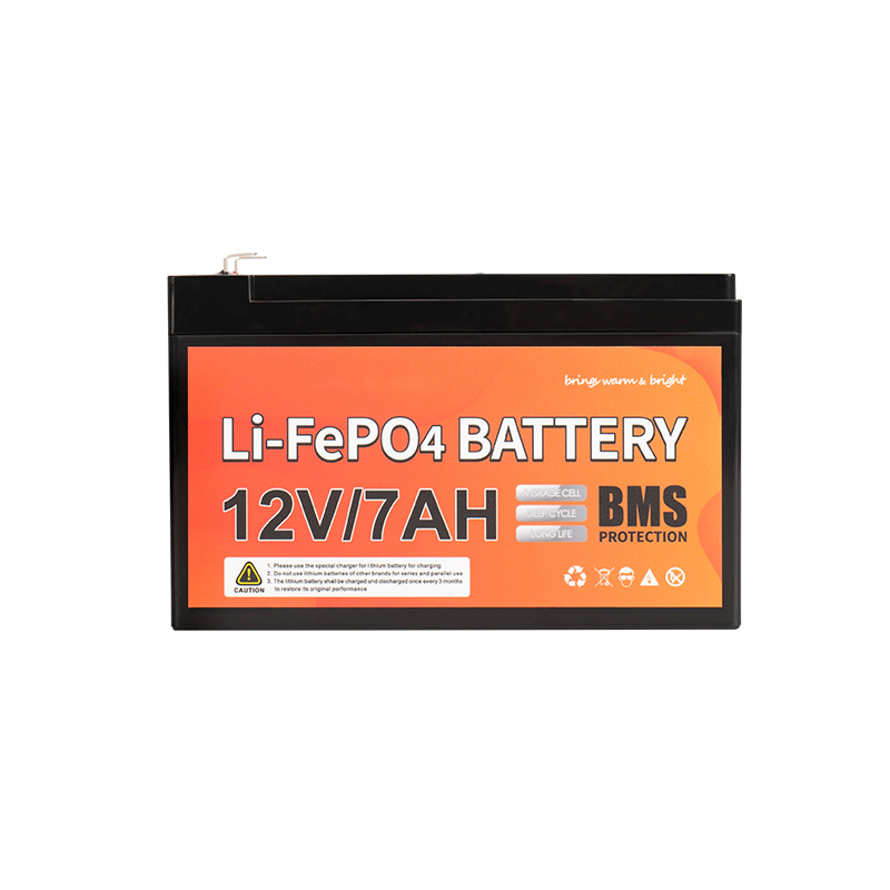 12V 7Ah Energia Biltegiratzeko Litio Bateria Pack