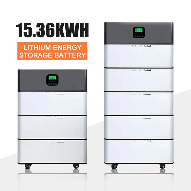 Stohovateľná lítiová batéria s kapacitou 15,36 kWh