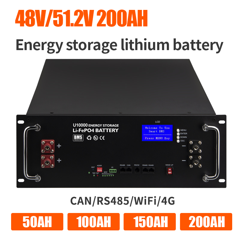 The advantages of rack type energy storage lithium batteries