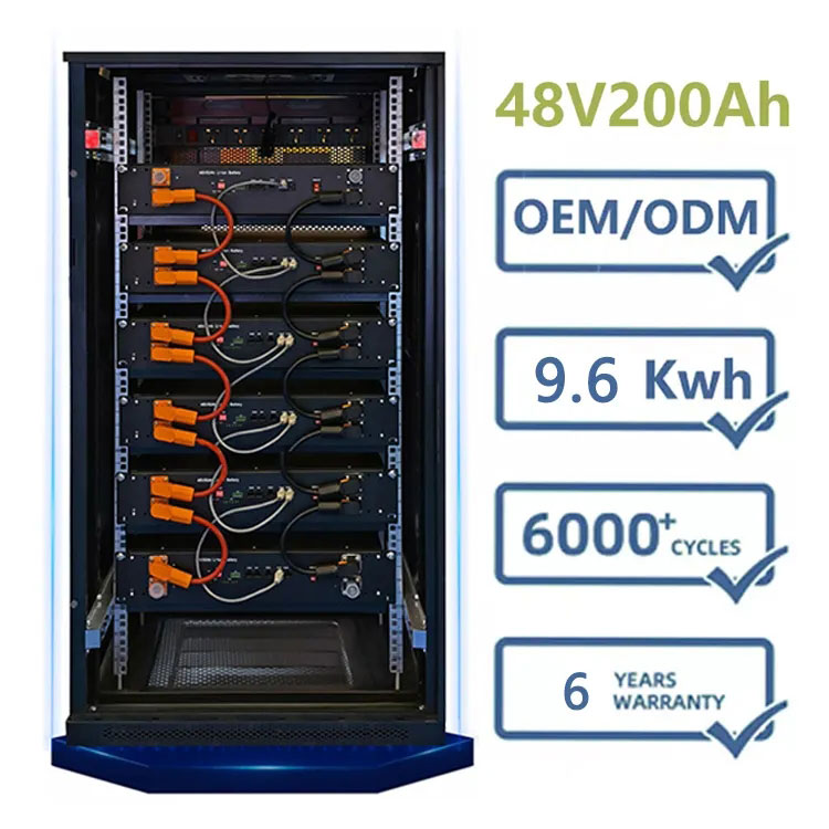 48V 200AH Rack Model Energy Storage Lithium Battery