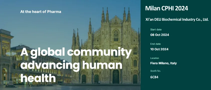 Join Deli Cyclodextrin at CPHI Milan 2024!