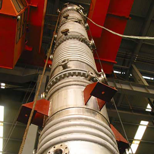 Columnas o torres de extracción de placa de tamiz industrial