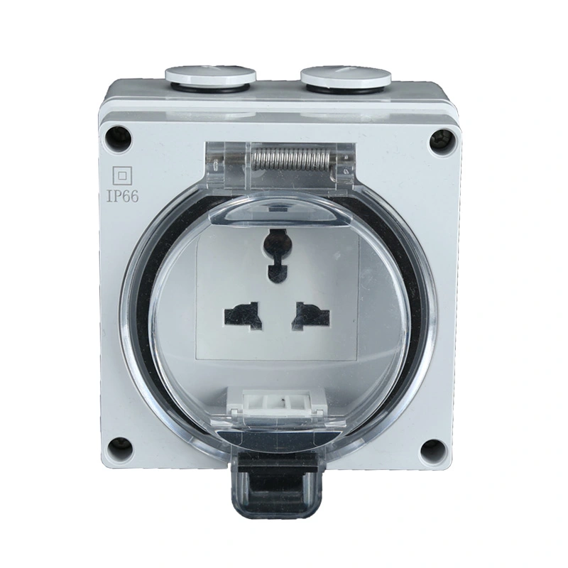 IP66 Waterproof Surface Multi Function Socket and Switch