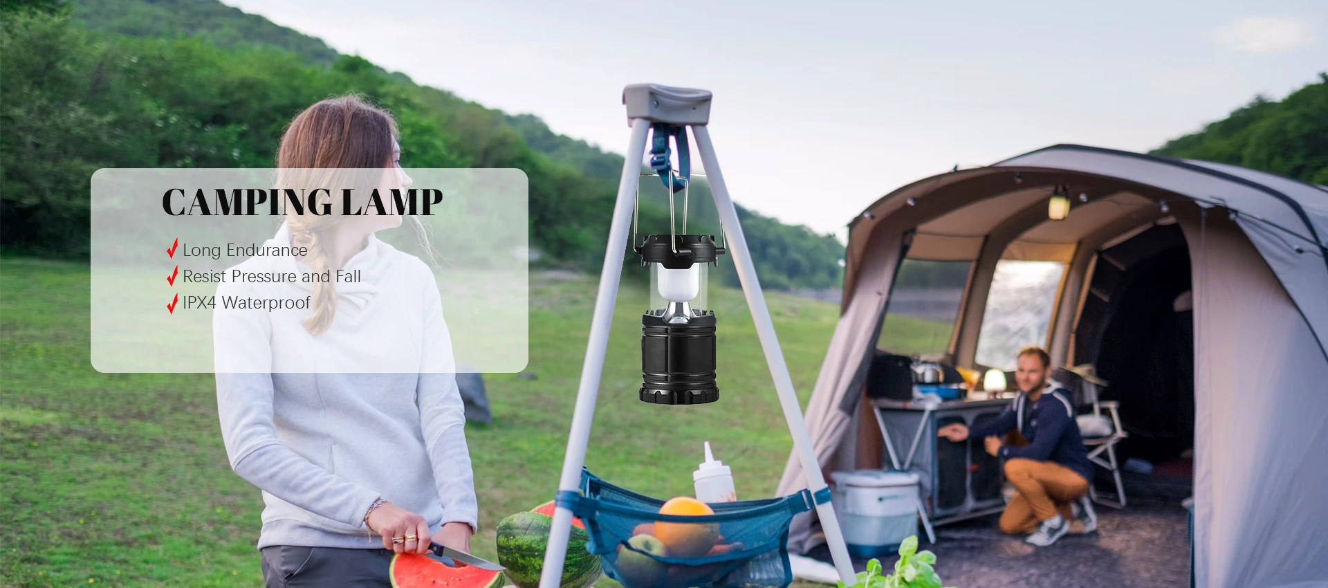 Kina tält glödlampa för camping tillverkare och leverantörer