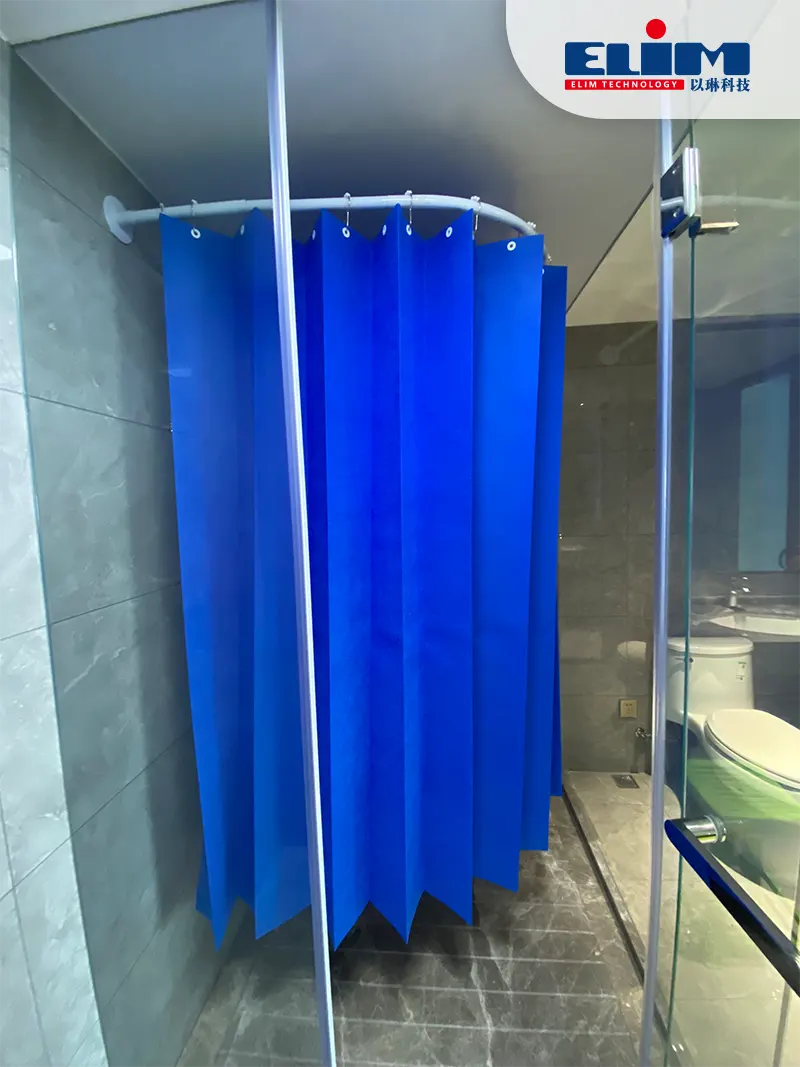 Bathroom Textile Fabric Polypropylene Shower Curtain