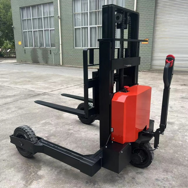 The All-ground Type Electric Reach Stacker Walkable Driving