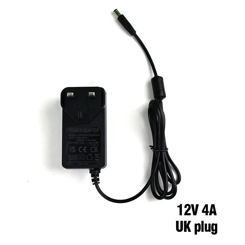 British Standard 24W British Standard Plug Power Adapter 12V2A High Quality Standard Power Supply