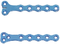 Plaque de verrouillage de type T de 1,6 à 4,0 mm