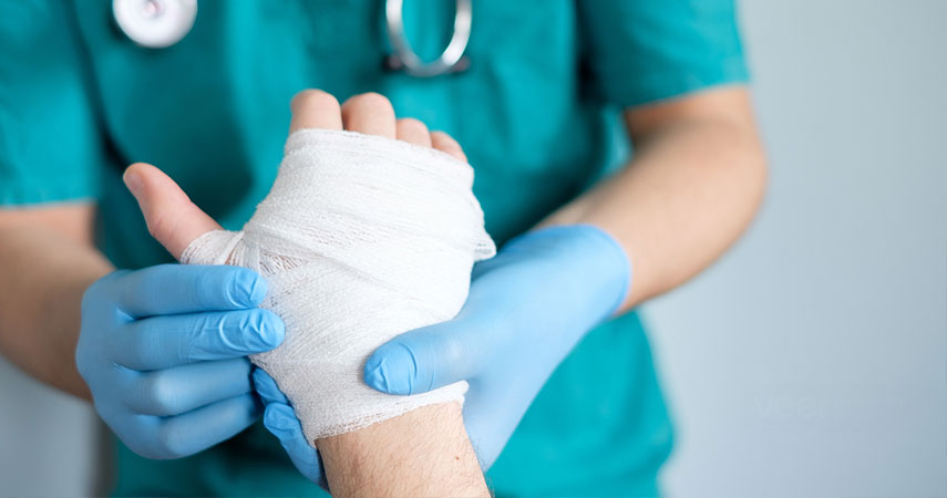 Quelles sont les caractéristiques des bandages de gaze médicale ?
