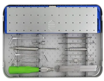 V-05 műszerkészlet (3,2 mm) implantátum nélkül Állatorvosi ortopédia, állatorvosi sebészet