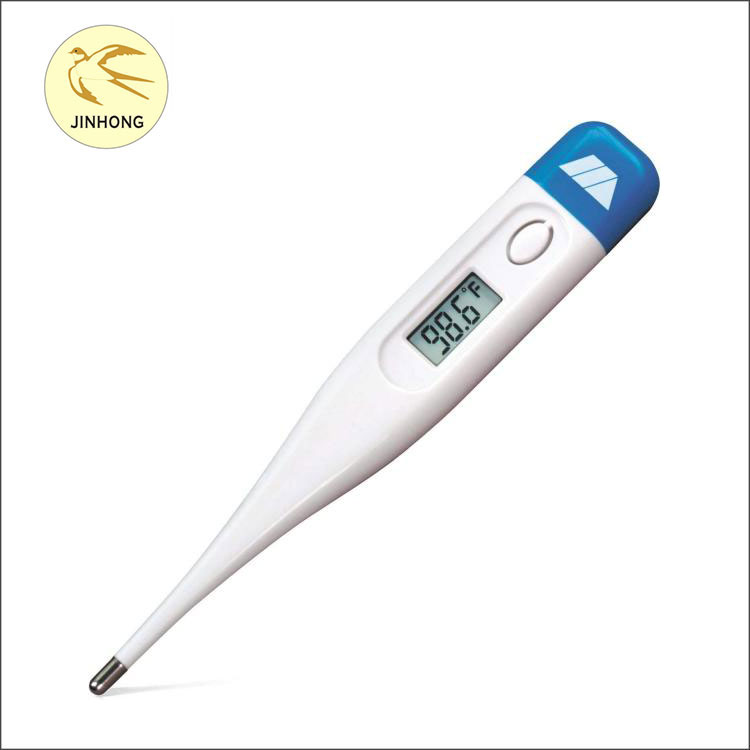 Vandtæt medicinsk digitalt termometer med hård spids