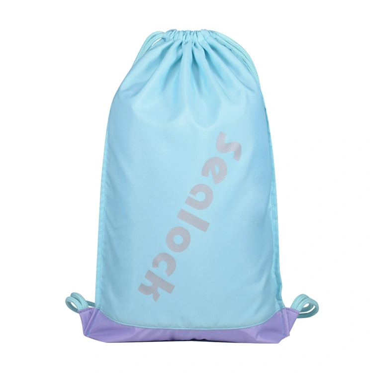 Drawstring Bags 15 Liter Waterproof Interior with Double Layered Rope Pocket