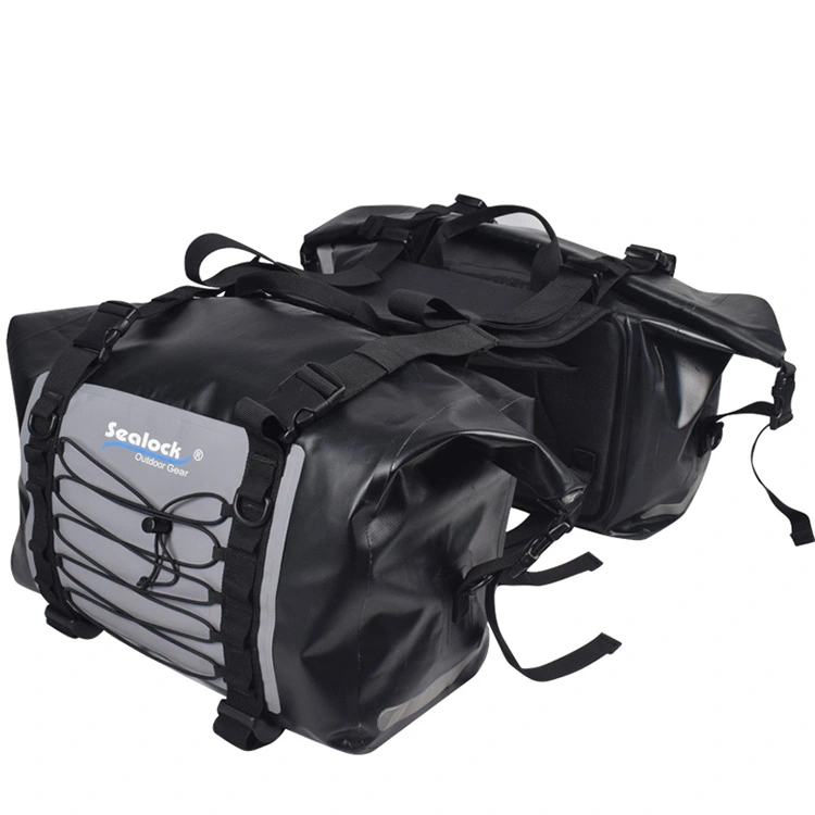 Motorcycle Waterproof Saddle Bag 40 Liters Waterproof on One Side