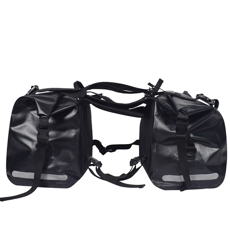 Motorcycle Waterproof Saddle Bag 40 Liters Waterproof on One Side