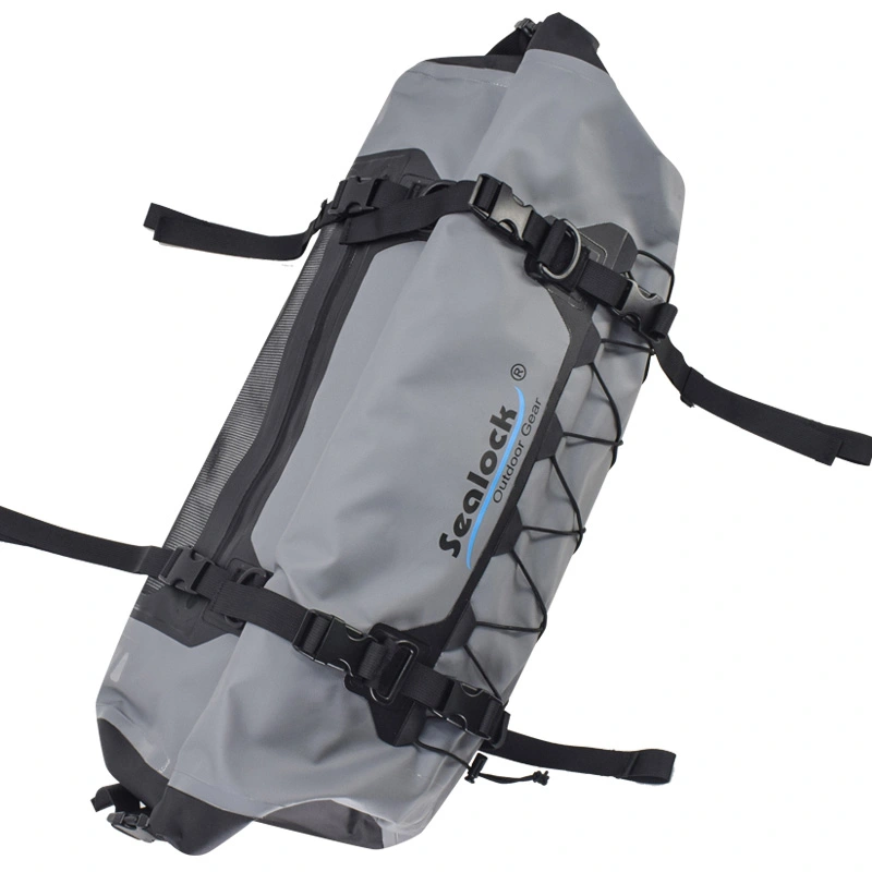 Motorcycle Waterproof Tail Bag Backseat Motorcycle Waterproof Bag 40L အနက်ရောင်