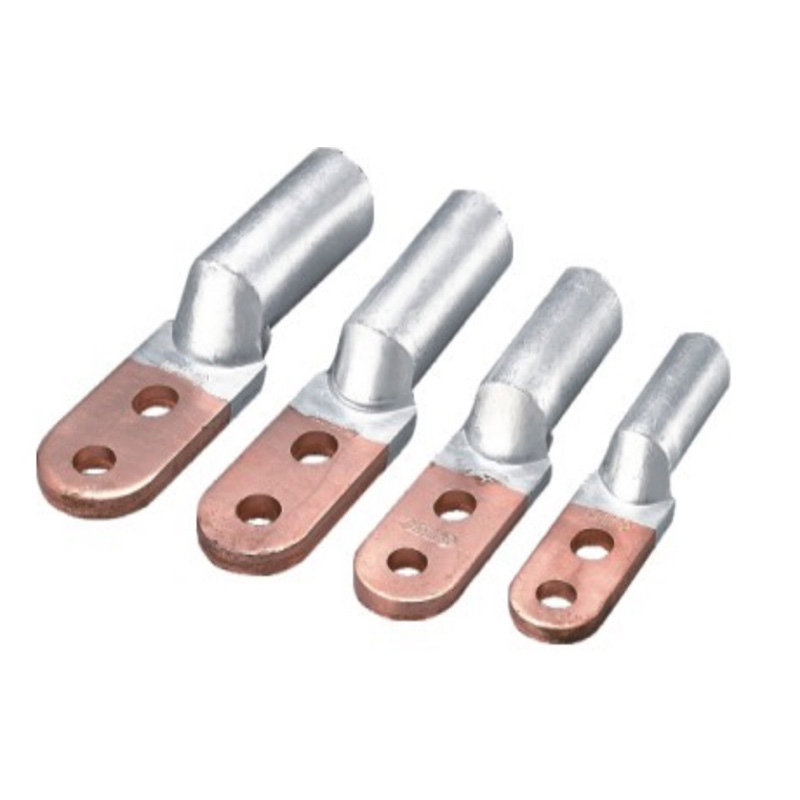 Медно-алюминиевые биметаллические кабельные наконечники серии DTL с двумя отверстиями