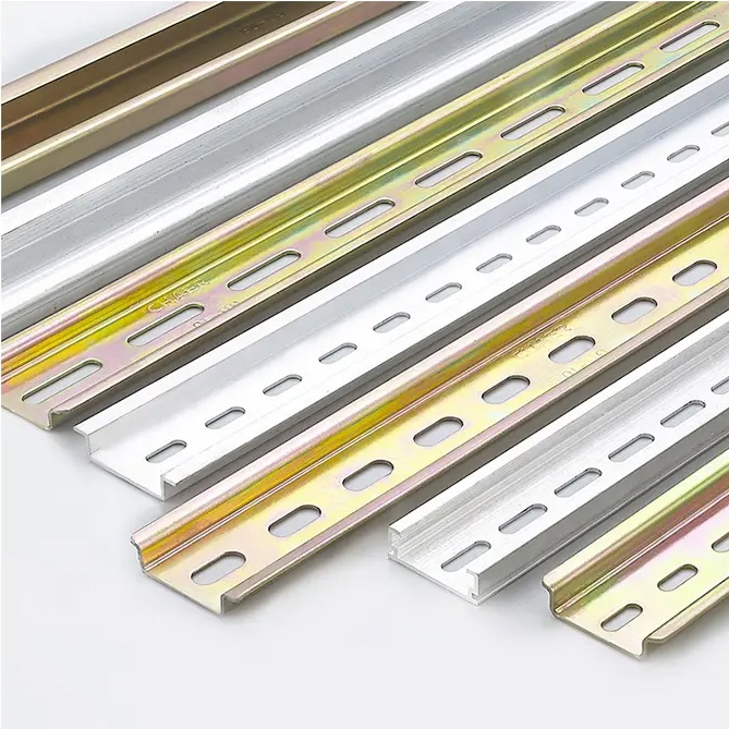 Steel Din Rails Electric Mounting Rails for MCB