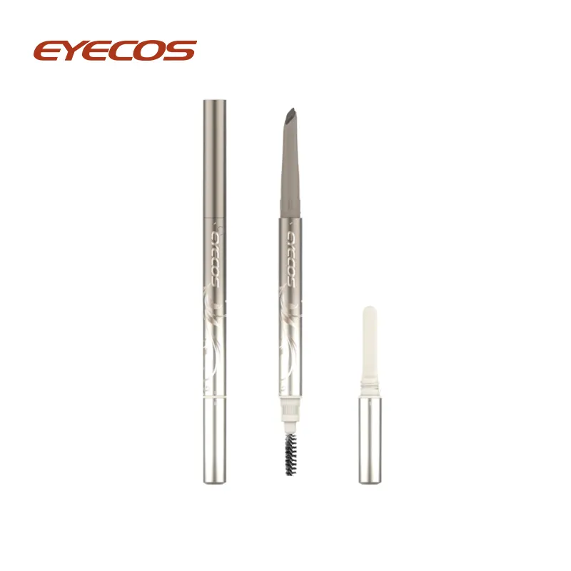 Angled Automatic Eyebrow Pencil with Hidden Blade
