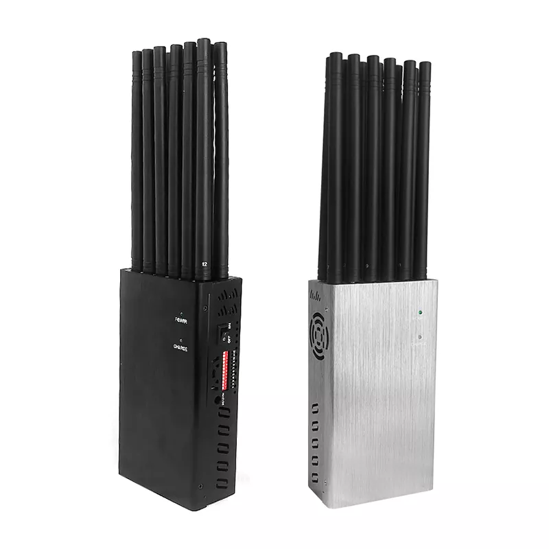 12 Band Wireless Portable Phone Signal Jammer