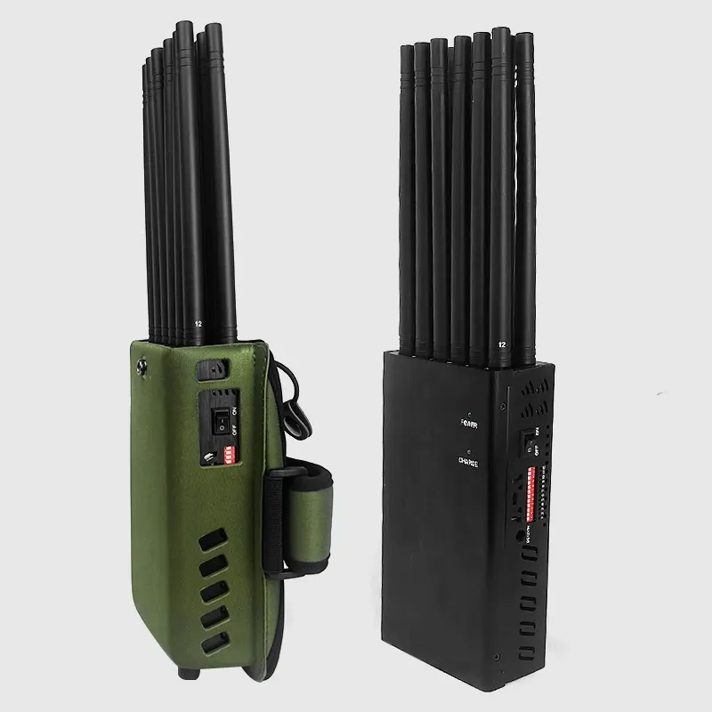 Portable Drone Uav Cell Phone Signal Jammer