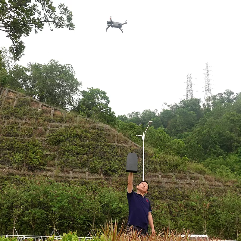 Bärbart Drone Jammer Handhållet Anti UAV-detektionssystem
