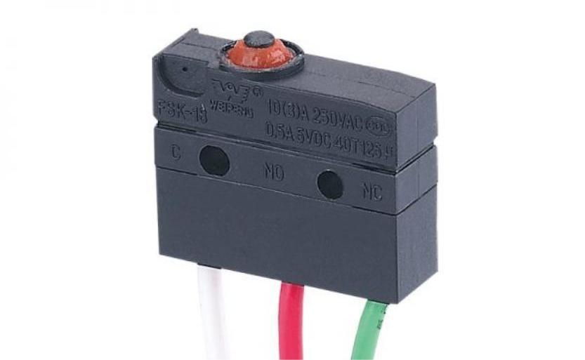  Some main characteristics and advantages of waterproof micro switch