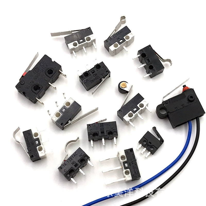 Normes de sélection pour différents types de micro-interrupteurs
