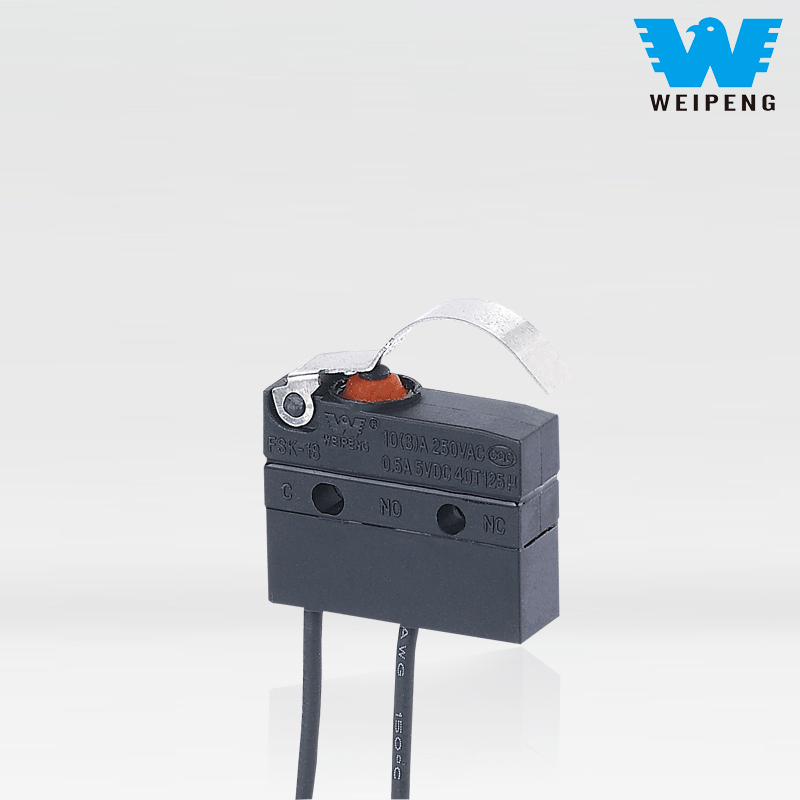 Waterproof Micro Switch Sensitive Wire With Roll Lever