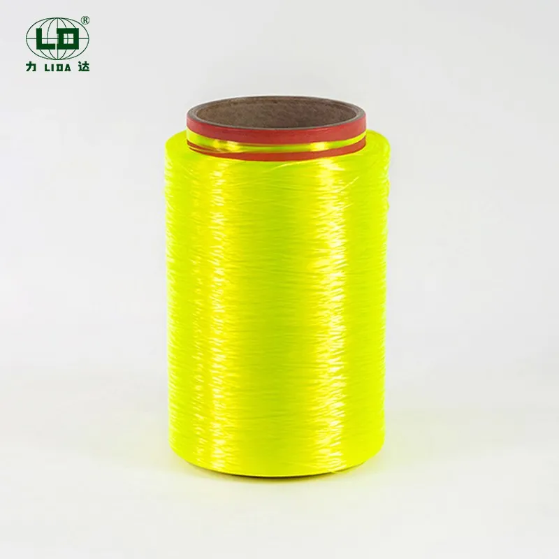 Snàth filament le dath leth-dhubh nylon 6 dope