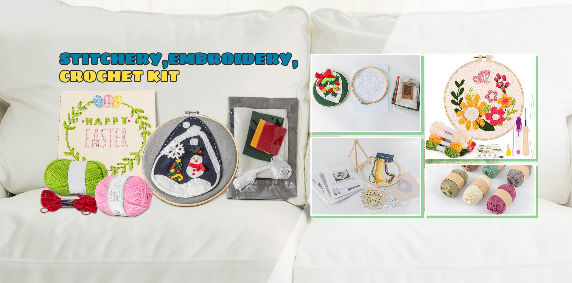 Customized Embroidery Kits