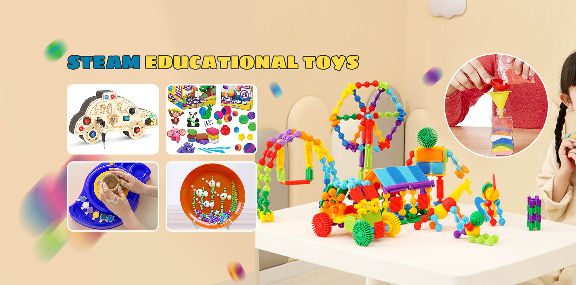STEAM educatieve speelgoedfabriek