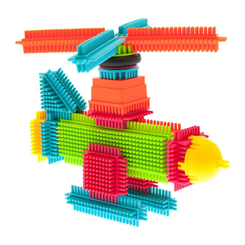 Bristle Lock Tiles Toy Construction Building Blocks