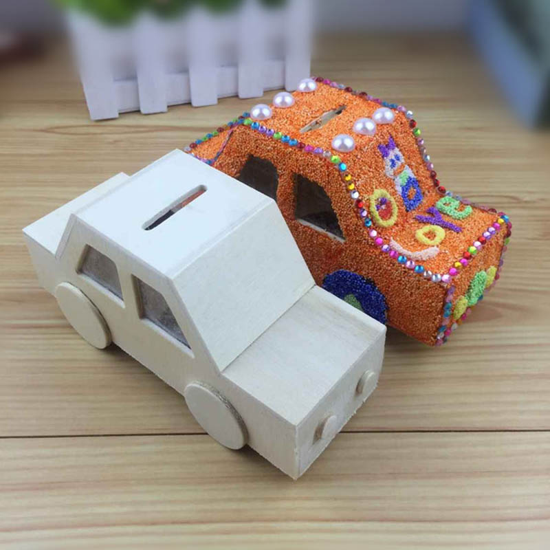 Build And Paint Your Own Wooden Car