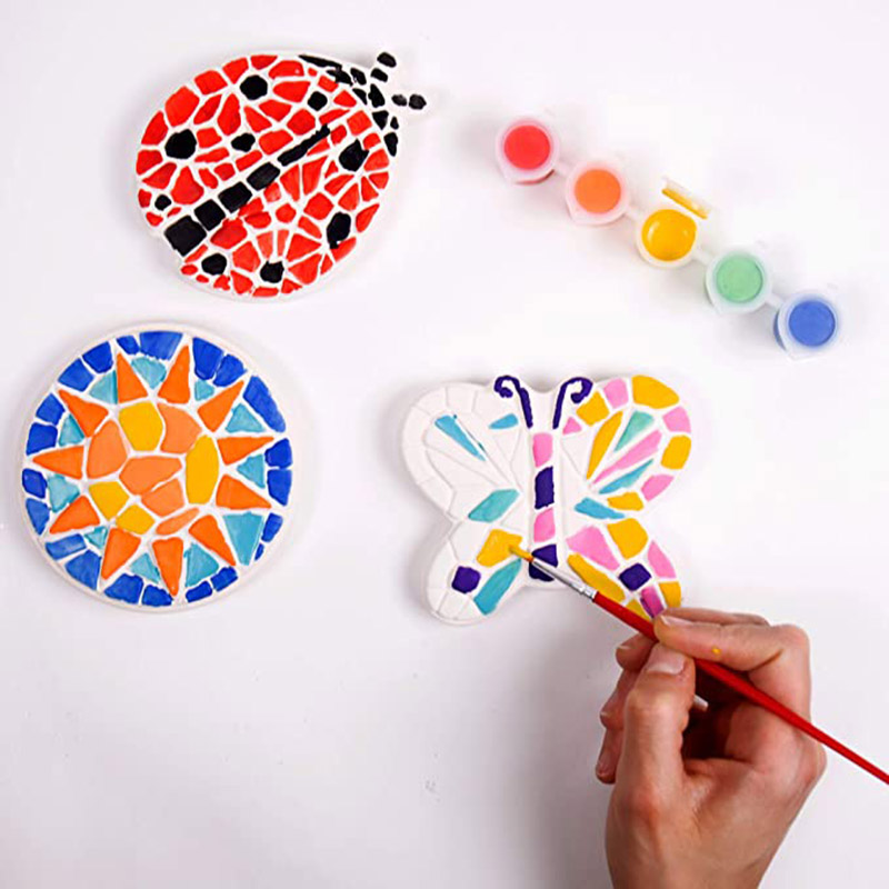 Modelli di cartone fai-da-te Kit per pittura in gesso per bambini