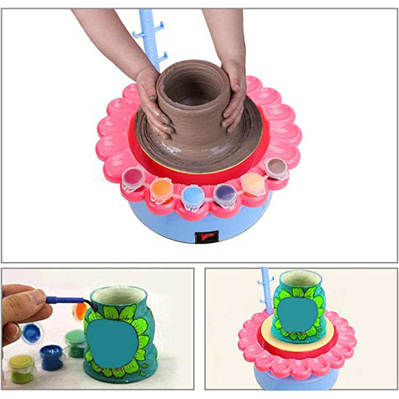 Elektrische Kinder DIY Keramik Töpferscheiben