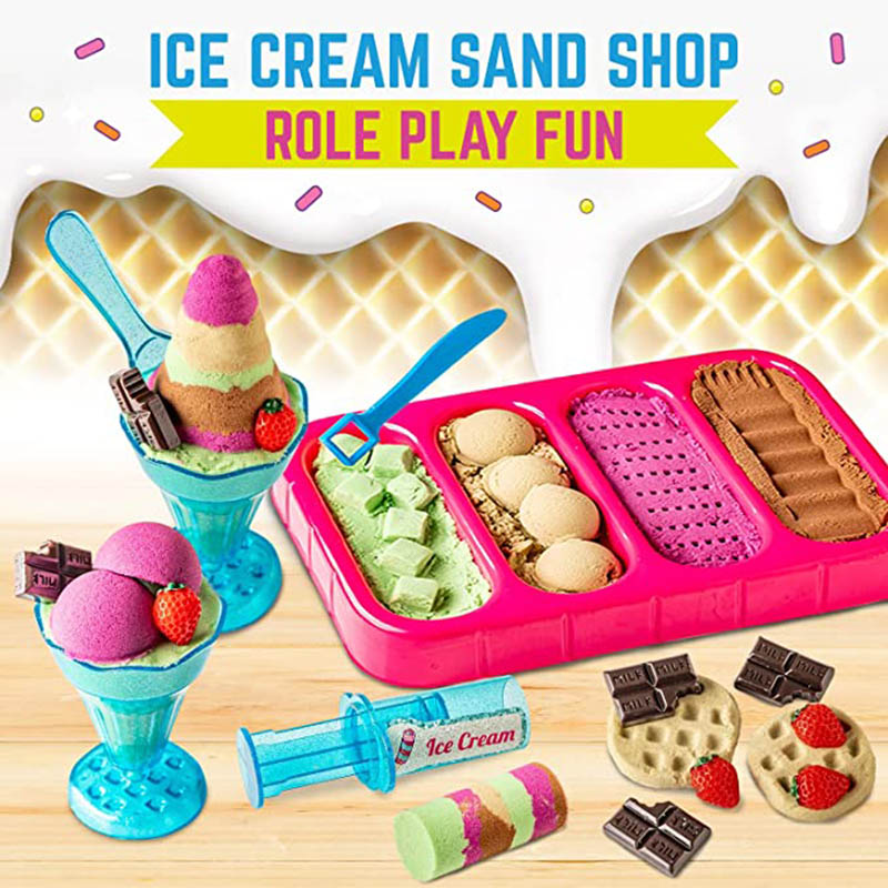 Kinetic Sand Scents Ice Cream Treats Spielset