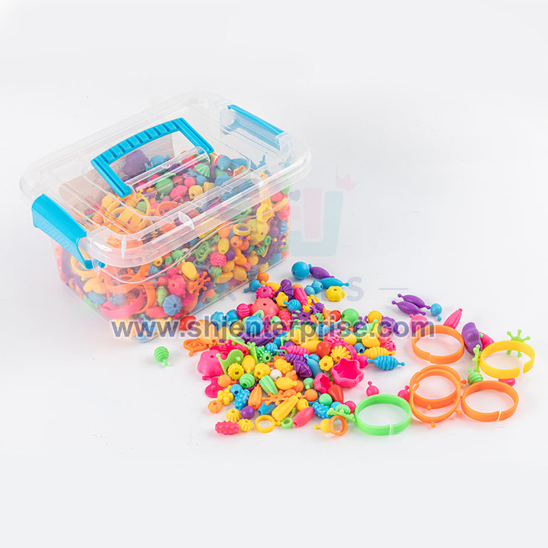 Kit zur Herstellung von Pop-Perlen-Armbändern