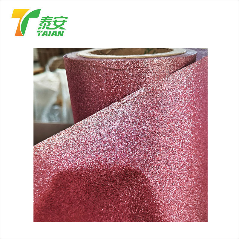 CPP Rose Red Glitter Thermal Lamination Film