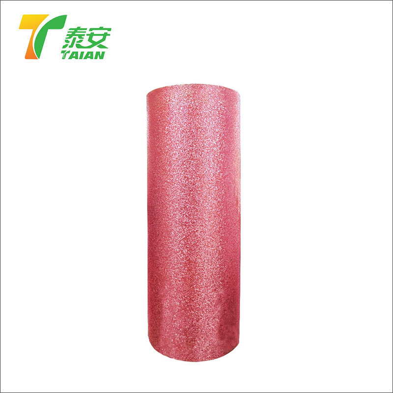 CPP Rose Red Glitter termikus lamináló fólia