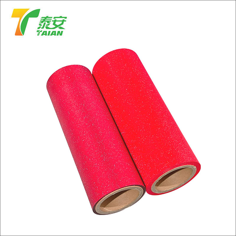 Red Glitter Thermal Lamination Film