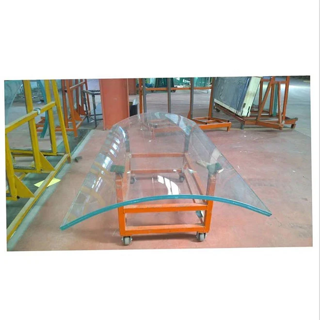 Clear Curved Tempered Glass
