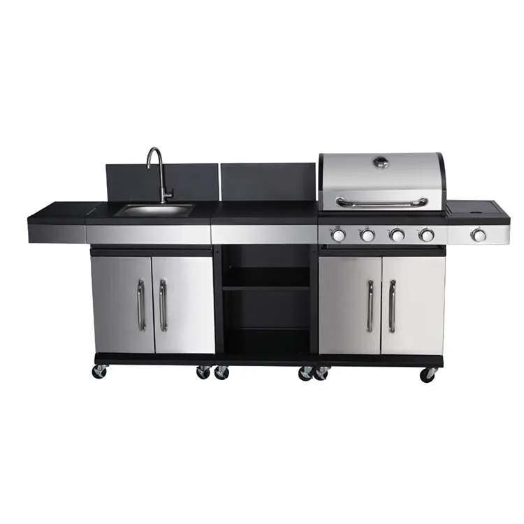 Outdoor Kitchen Multi 4-Flammen-Gasgrill