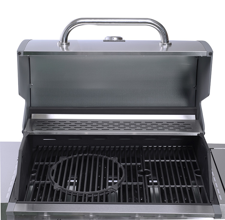 Gas Grill Barbecue မှ Stainless Steel Enamel Firebox