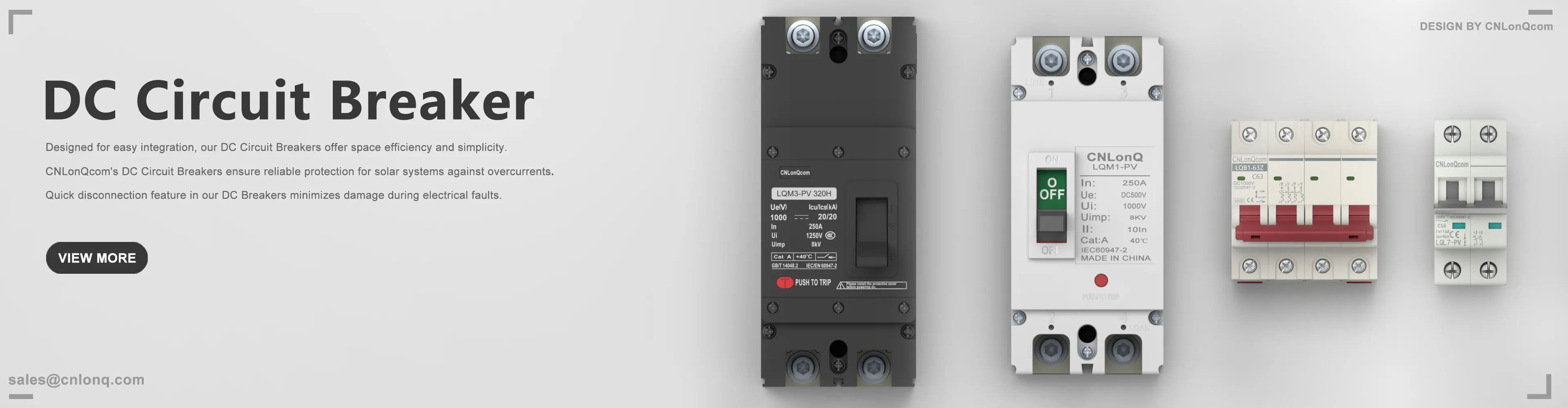 DC Molded Case Circuit Breaker